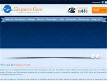 Tablet Screenshot of elegancecare.com